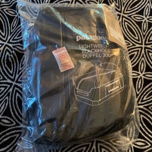 Patagonia 30L Black Duffel